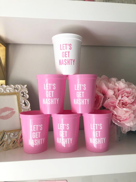 Let's Get Nashty | Nashville Bachelorette Party Cups | Bachelorette Party Favors | Bach Party Gifts | Bachelorette Cups | Nash Bash Cups