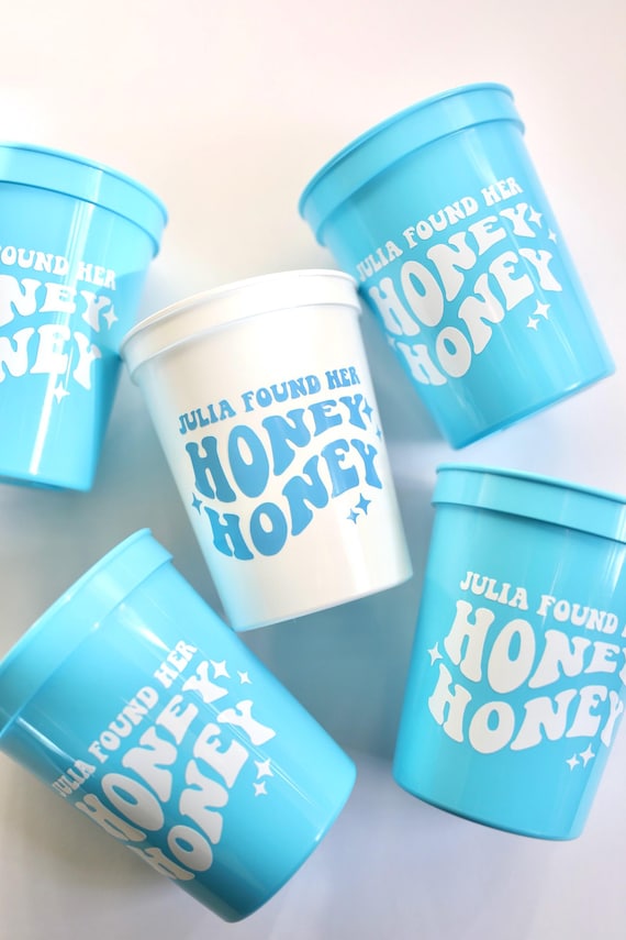 She Found her Honey Honey | Mamma Mia Bachelorette Cups | Dancing Queen Cups | Disco Bachelorette Favors | Last Disco Cups | Disco