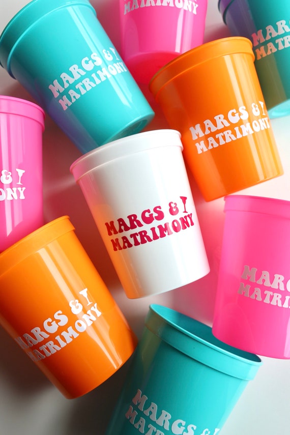 Margs and Matrimony | Margs & Matrimony Cups | Margs and Matrimony Bachelorette Party | Cancun Bachelorette | Mexico Bach Cups |Final Fiesta