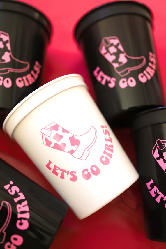 Let's Go Girls Bachelorette | Nash Bash Bachelorette | Nash Bash Bachelorette Party | Nashville Favors | Nashville Cups | Nash Bash | Girls