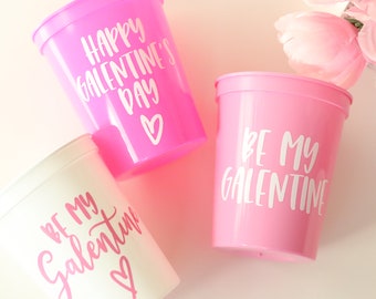 Be My Galentine Cup | Valentine’s Day Favors | Galentine’s Day Cups | Galentine’s Day Favors | Be my Galentine | Galentine’s Day Brunch |