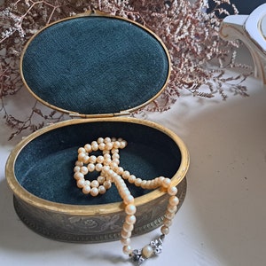 Beautiful Antique Jewelry Box, Antique Coffret a Bijou, Vintage French Jewel Box
