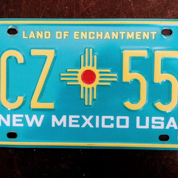 NEW MEXICO passenger car  license plate.   A best seller !!!! Fast shipping