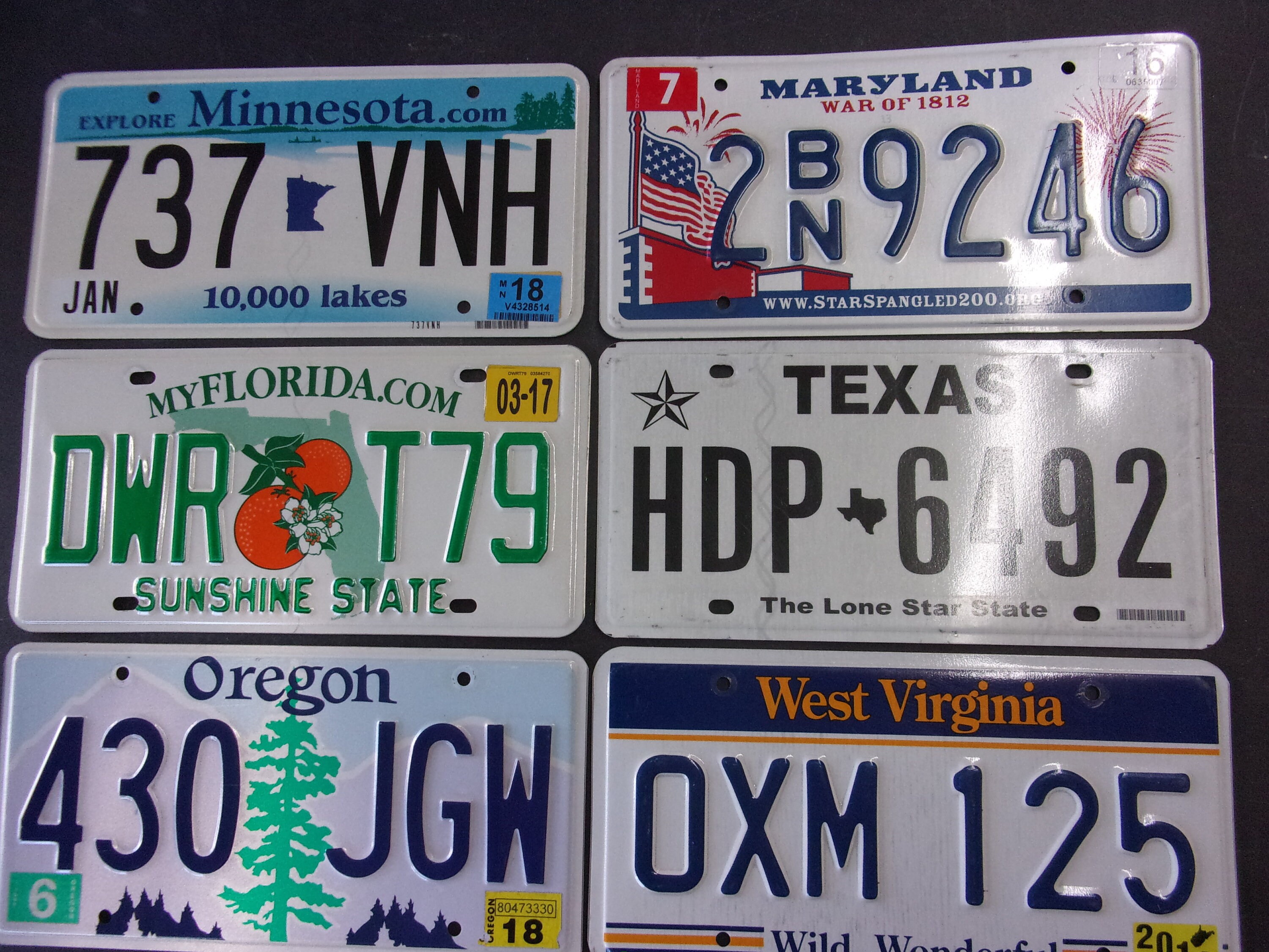 EXCELLENT Condition AUTHENTIC USA Car License Plates. When Condition  Matters. I Am Professional. Buy Now. Next Shipping April 18 -  Canada