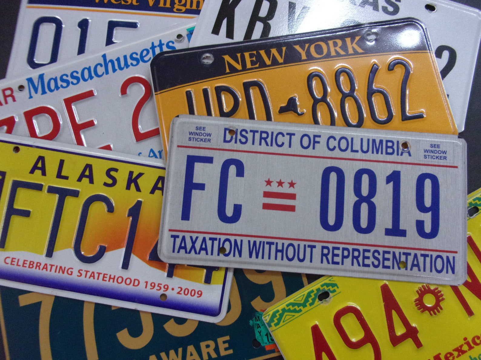EXCELLENT Condition US Passenger Car License Plates. Next Etsy