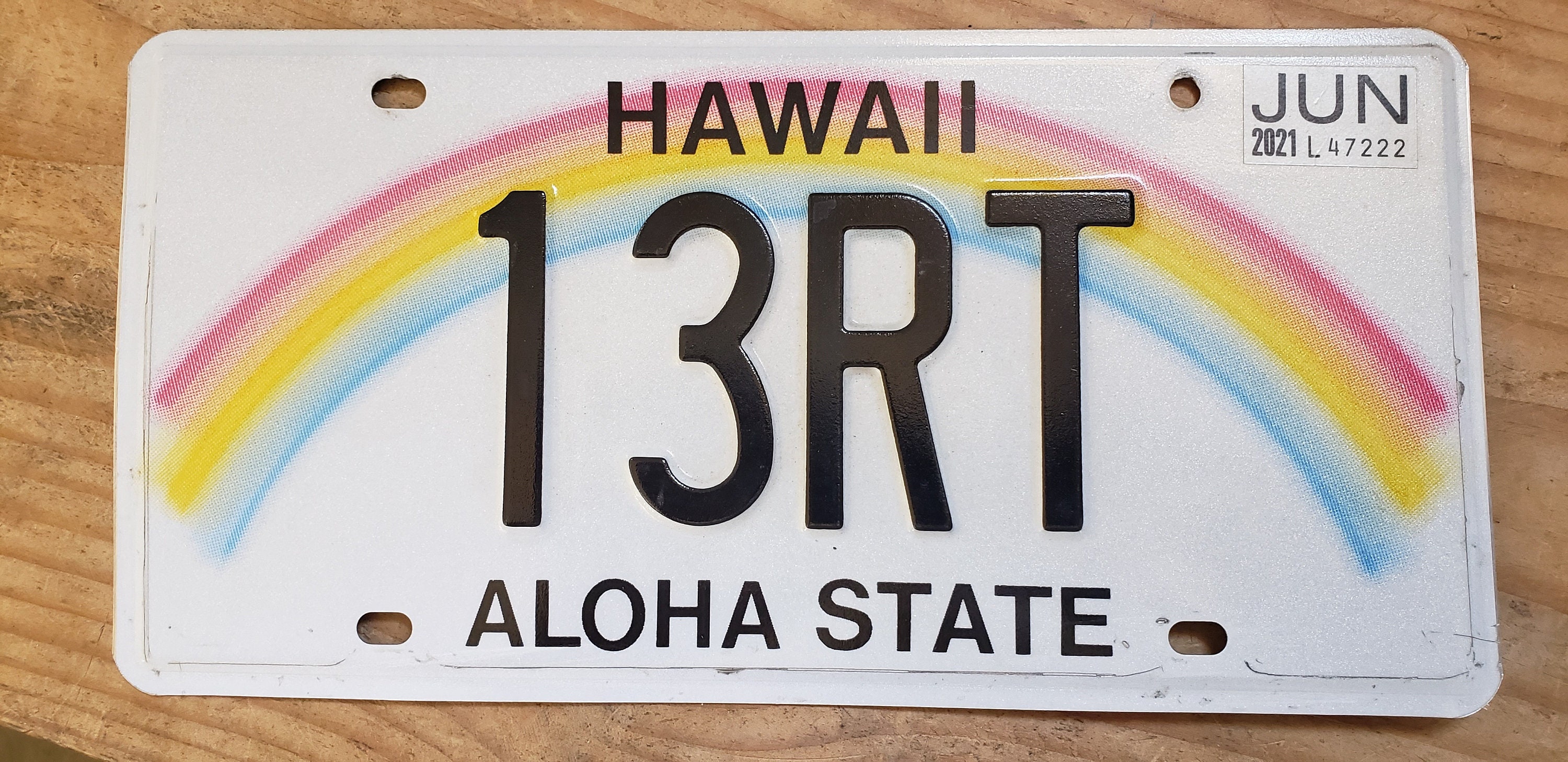 HAWAII personalized license plate. Speedy shipping Etsy