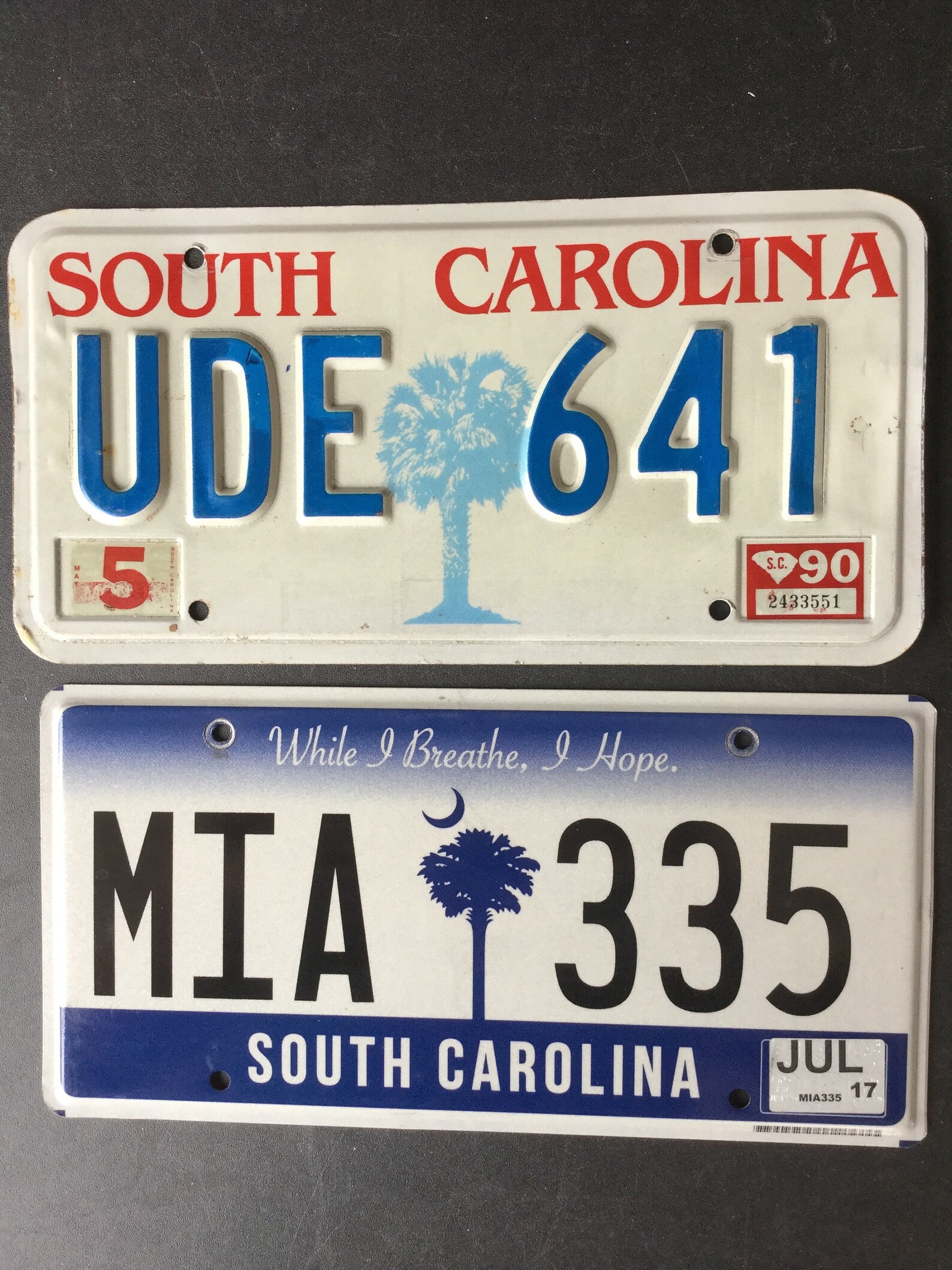 EXCELLENT Condition US Passenger Car License Plates. Next Etsy