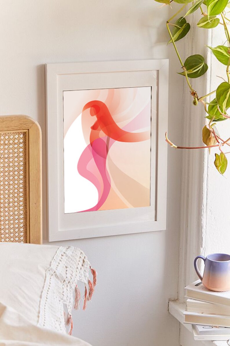 Erotic Art Print Feminine Nude Wall Art for Bedroom Decor Etsy
