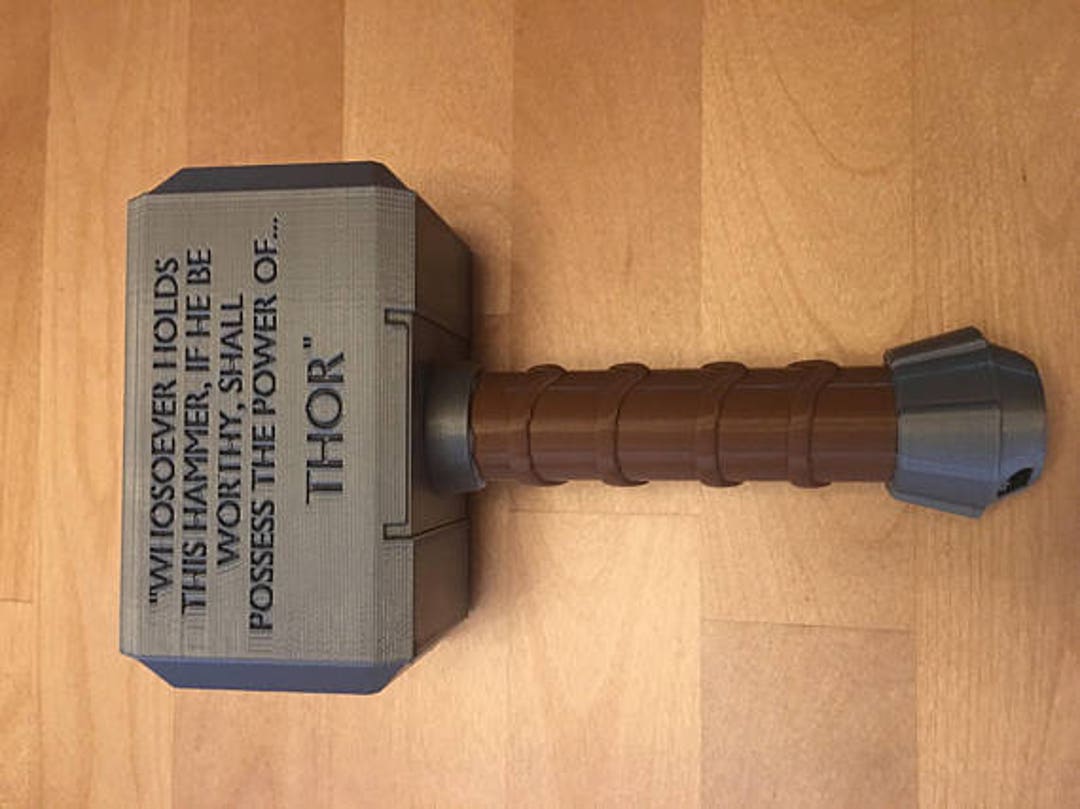 Baby's First Mjolnir Thor Baby Rattle Thor's - Etsy