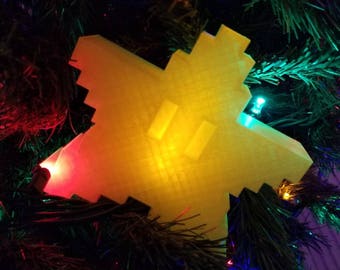 Super Mario Bros. Power Star Christmas Tree Topper