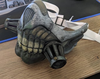 Cosplay mask for custom order request.  DIY and Finished