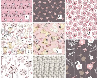 FABRIC CHOICES - for Bibs, Gift Sets, Hats,  Bonnets, Shoes - no Clothing