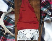 8x18 custom gnome Merry Christmas gnome Hauskaa Joulua gnome Nordic gnome Nordic holiday decor