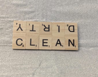 Scrabble Clean/Dirty Dishwasher Magnet