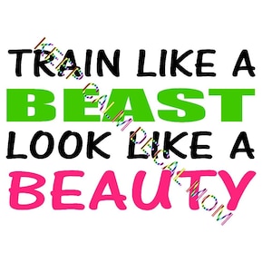 Custom treno come un bestia simile a una bellezza SVG