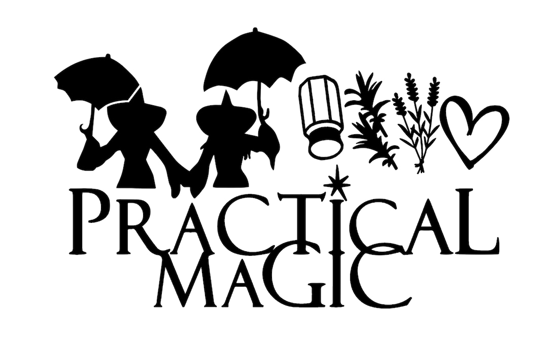 Practical Magic Vinyl Decal Sticker - Car, Computer, Water Bottle - Etsy