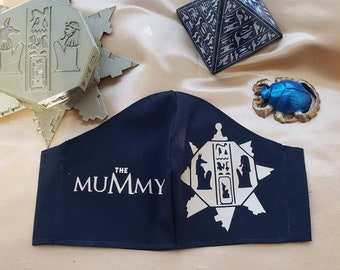 The Mummy Adult Face Mask. Brendan Fraser Rachel Weisz Egypt Hamunaptra Rick O'Connell Evie