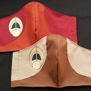 Major Kira Nerys, Odo Changeling Star Trek DS9 Adult Face Mask