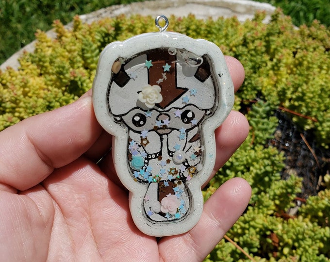 Appa(avatar the Last Airbender) Shaker Charm Key Chain - Etsy