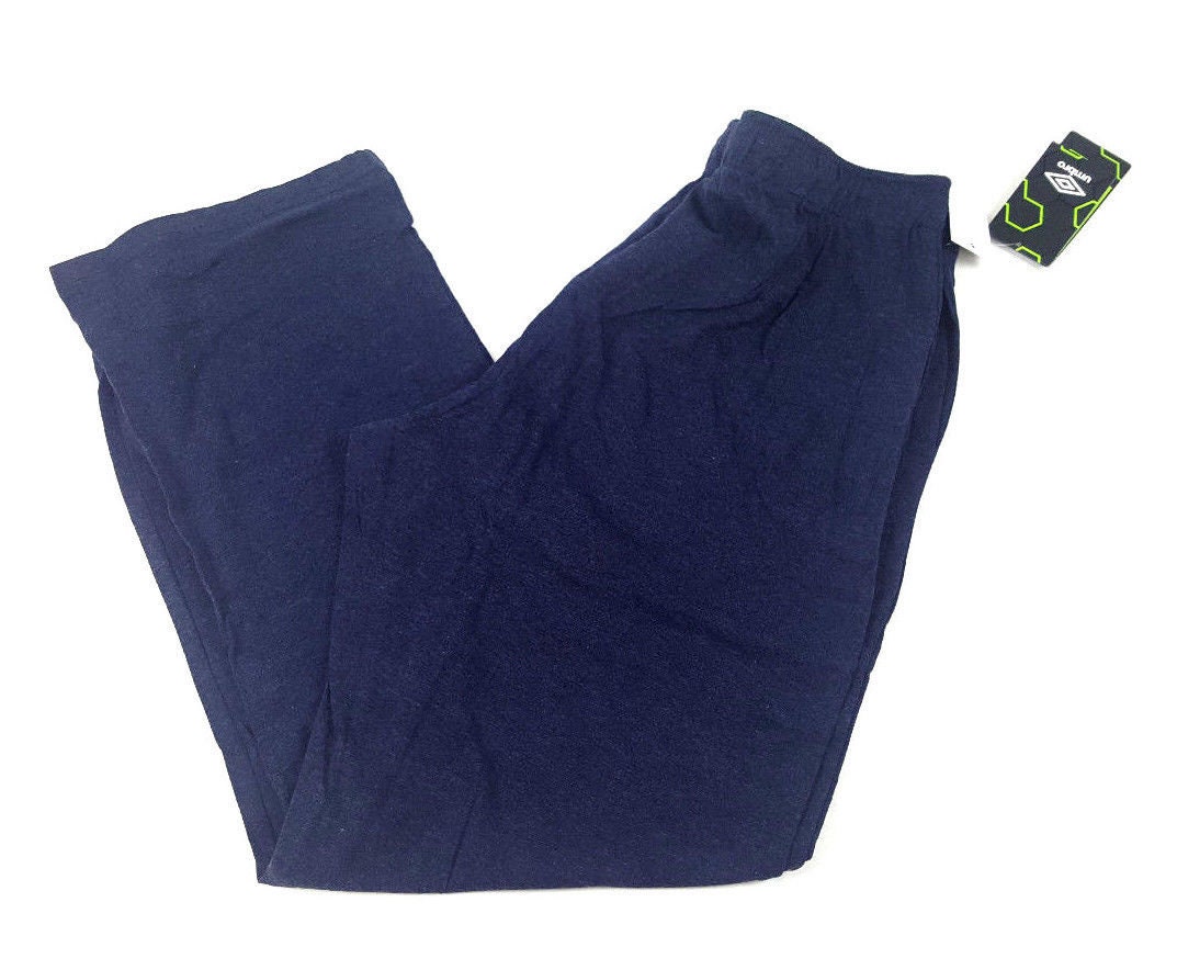 Umbro Comfort Control Jersey Atlhetics Pants Non-tapered Navy - Etsy