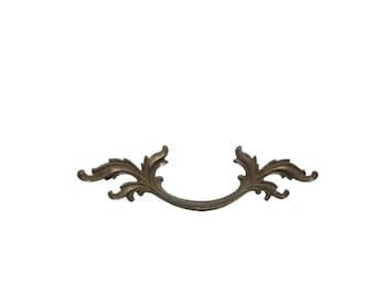 Antique French Provincial Bridge Drawer Pull