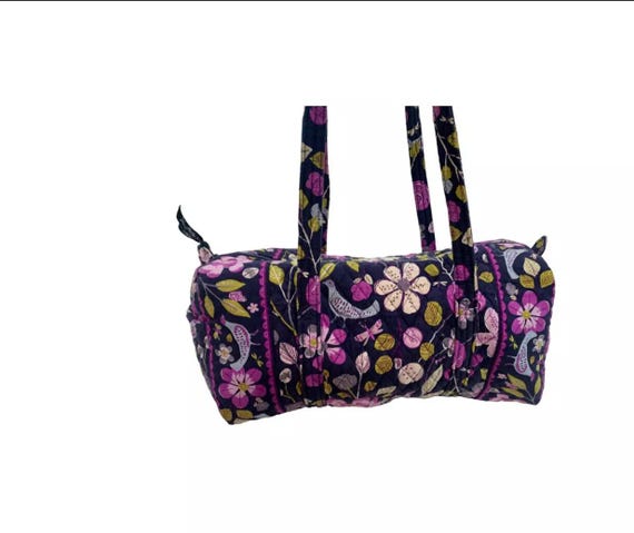 Vera Bradley Womens Purple Pocketbook Floral Nightingale  display picture 1