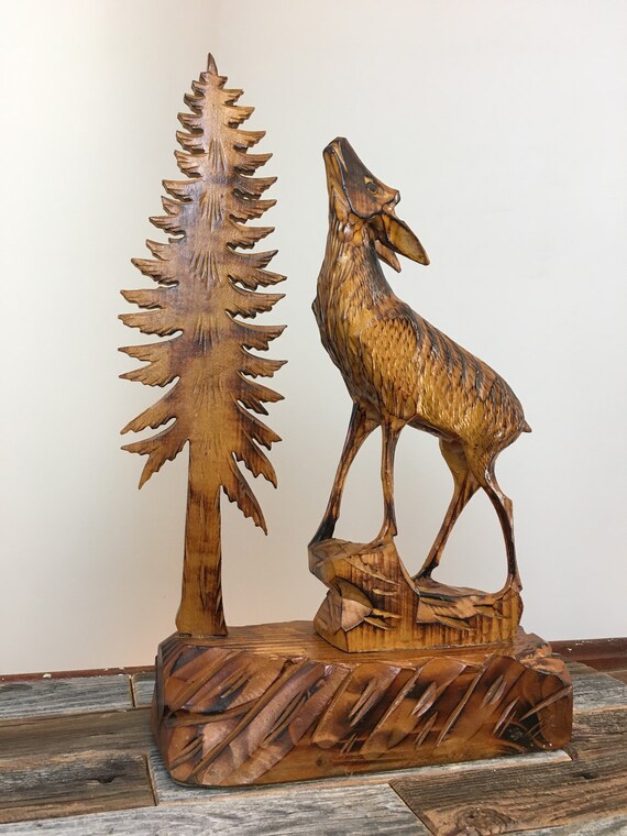 Arte Y Objetos De Coleccion Escultura Vintage Folk Art Hand Carved