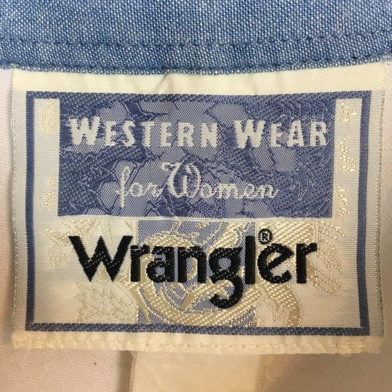 vintage wrangler labels