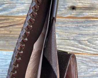 Vintage Annie Oakley Leather Wallet ~ Annie Oakley Embossed Bi