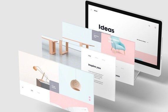 Website Design Logo Design Full Website Design Website Etsy