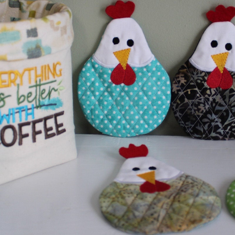 Quilted Mug Rug Patterns Etsy