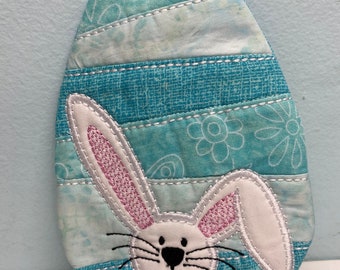 Pocket Easter Egg Mug Rug