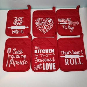 pocket pot holder; pocket pot holders; pot holder; gift potholder; hostess gift potholder; teacher gift potholder