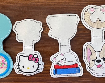 Character Magnetic Bookmark - Embroidered Reader Gift