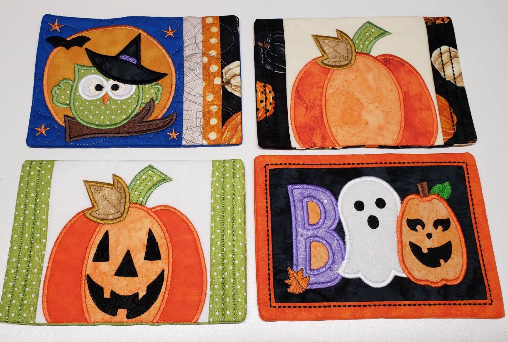 Halloween Mug Rug Halloween Decor Fall Mug Rug Quilted Mug Etsy UK