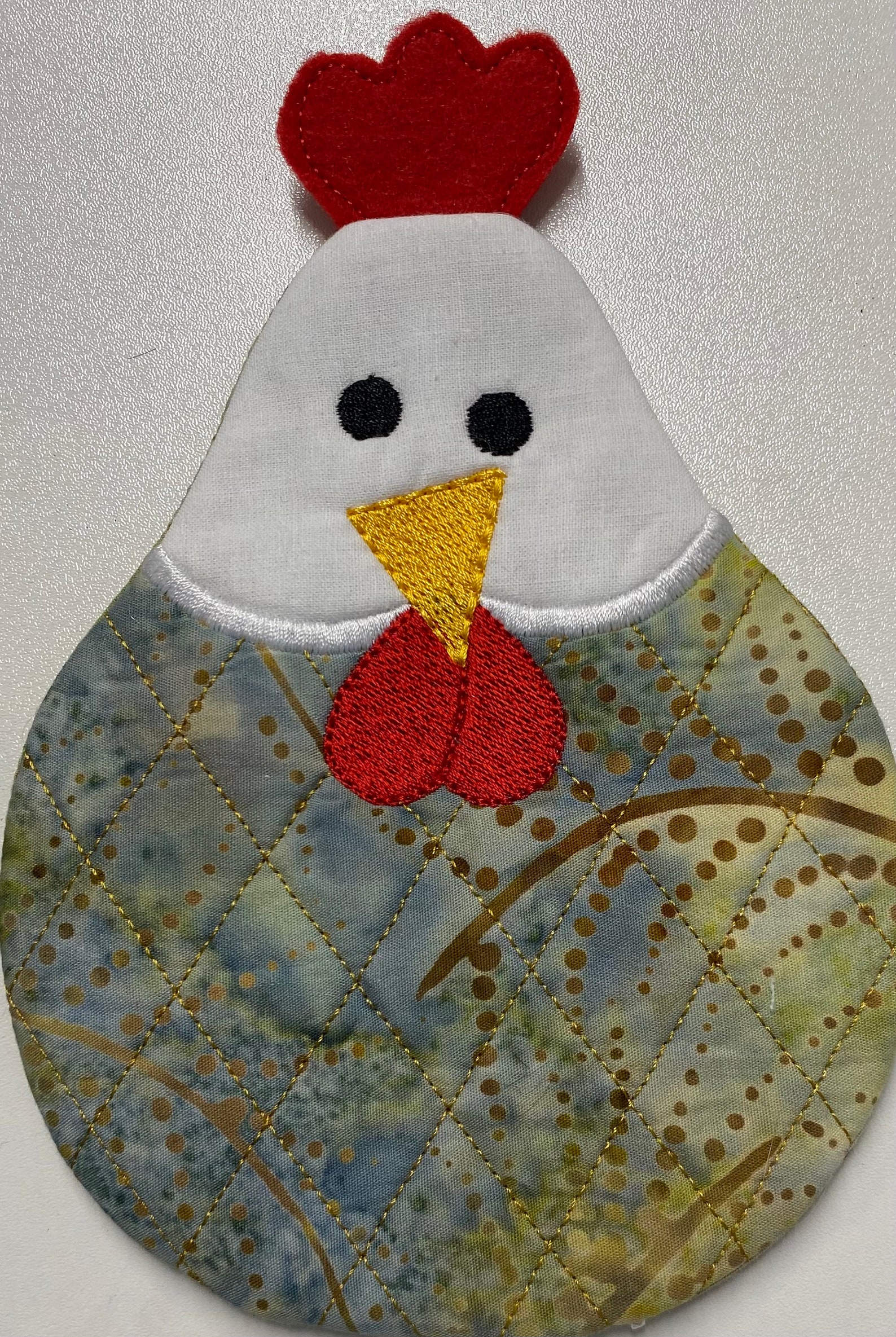Chicken Mug Rug Quilted Mug Rug Fabric Mug Rug Kitchen Gifts Mug Rug Etsy
