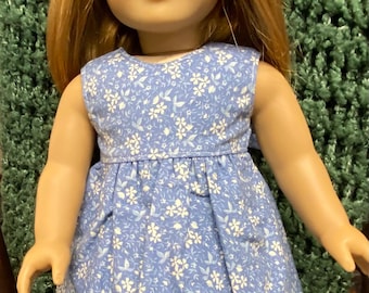 Handmade Cotton Doll Dress for American Girl 18" Dolls