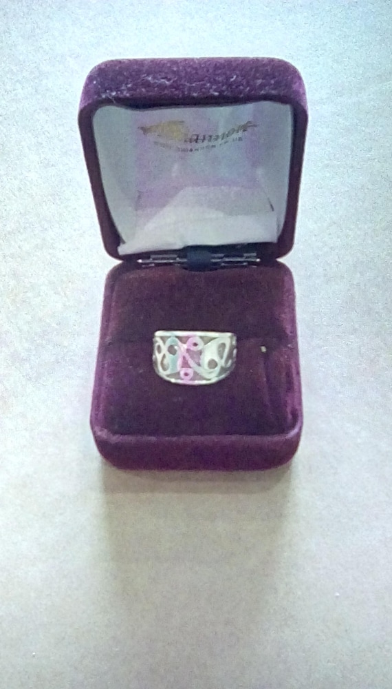 Solid silver Celtic ring - image 1