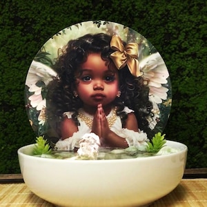Tranquility Tabletop Water Fountain Angel Child, FREE SHIPPING #991