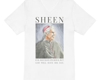 Ven. Fulton Sheen - Shirt (light V-neck)