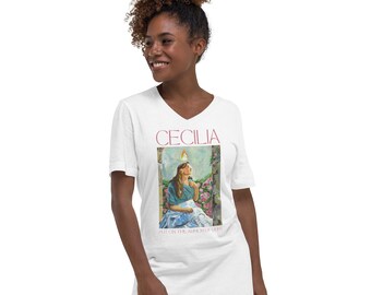 St. Cecilia - Shirt - V-Neck (light)