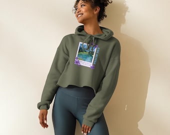 Psalm 90:2 - Crop Hoodie