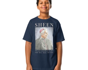 Ven. Fulton Sheen - Shirt - YOUTH (dark colors)