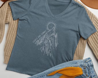 Source and Summit - Women's V-neck (Dark)