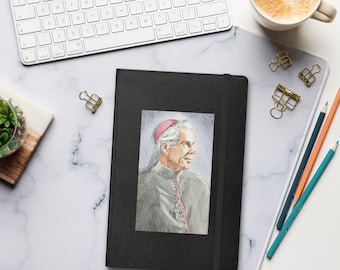 Ven. Fulton Sheen - Hardcover bound notebook