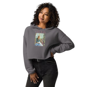 St. Cecilia - Crop Hoodie