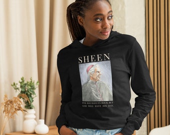 Ven. Fulton Sheen - Hooded long-sleeve tee