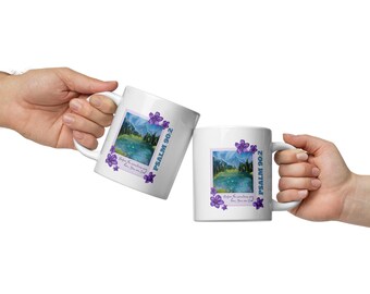 Psalm 90:2 - White Glossy Mug