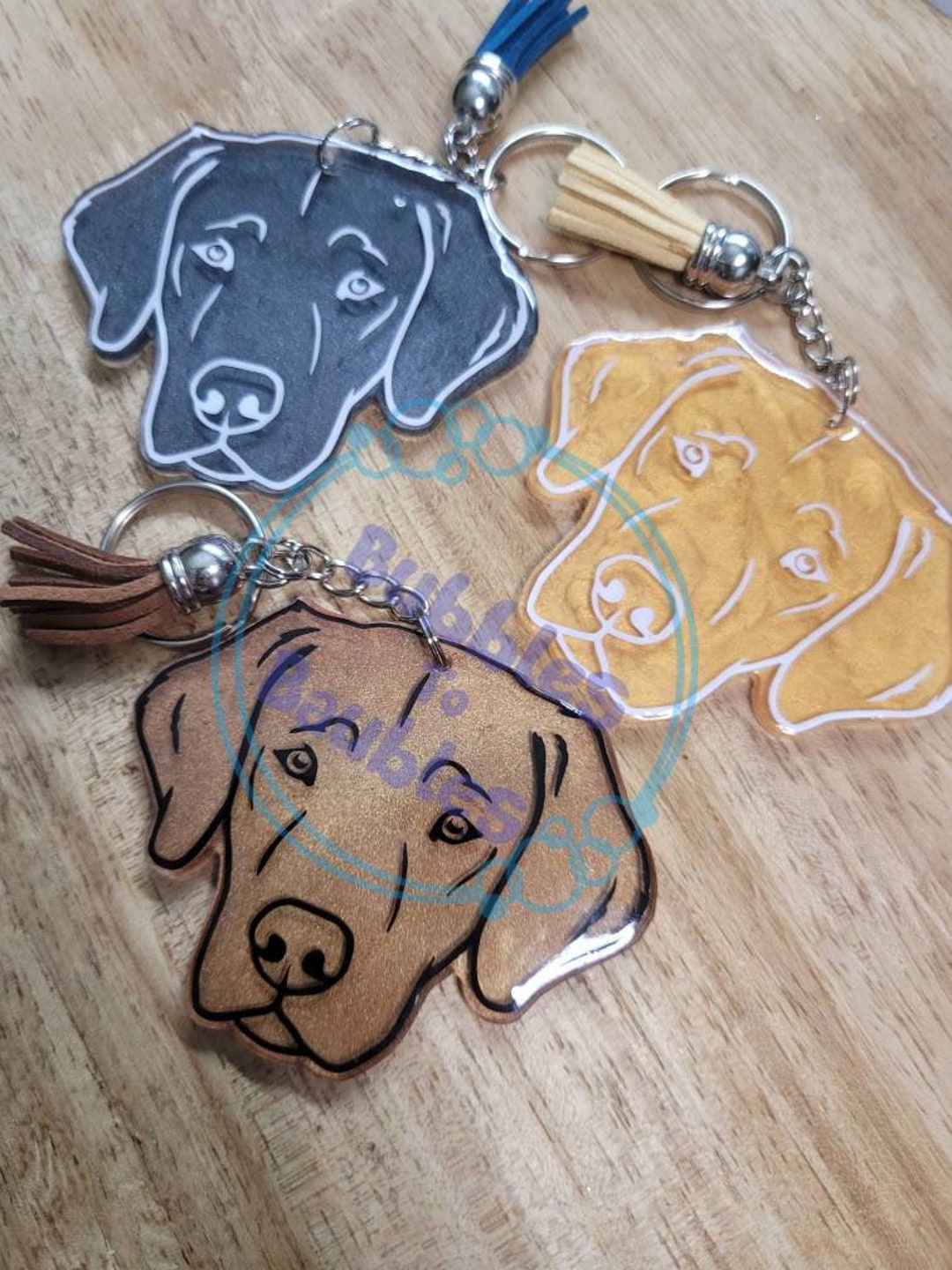 Lab Face Keychain - Etsy