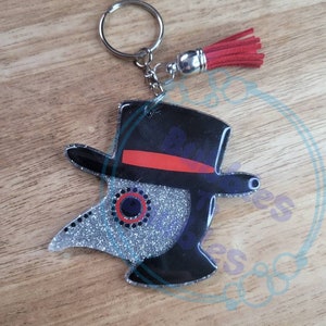 Plague Doctor Keychain
